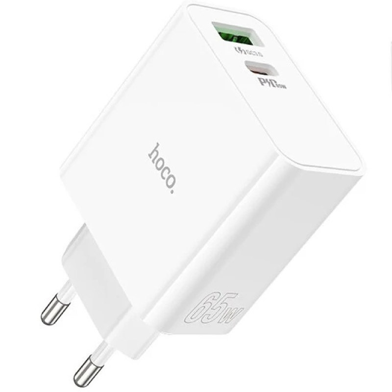 Зарядний пристрій Hoco C113A Awesome PD65W (1USB-A/1C) Львів - зображення 1