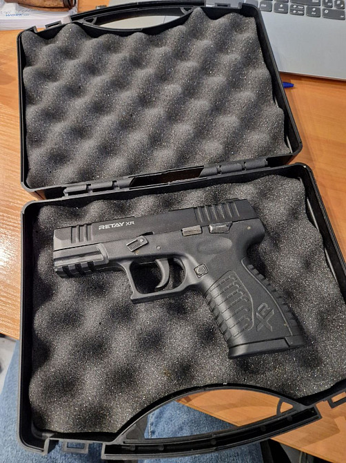 Пістолет стартовий Retay XR кал. 9мм. black Черкассы - изображение 7