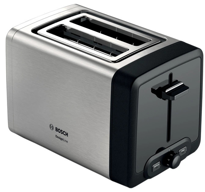 Тостер Bosch TAT4P420 970 Вт серебристый Киев - изображение 1