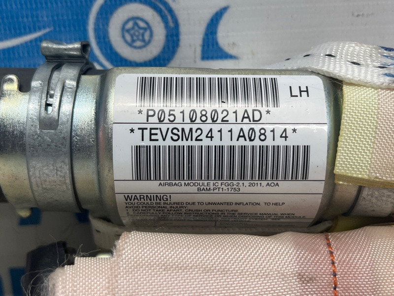 Airbag потолка(шторка) левый Jeep Grand Cherokee 2010-2022 5108021AC (Арт. 75278) Киев - изображение 6