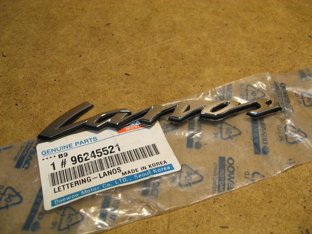 Эмблема крышки багажника Lanos Днепр - изображение 1