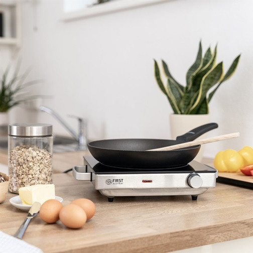 Электроплита First FA-5097 2000-2800 Вт серебристая Київ - зображення 4