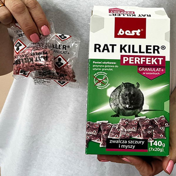 Мумифицирующее средство для грызунов Best RAT Killer Perfekt 140 г Одесса - изображение 2