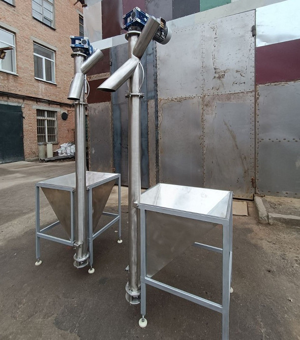 Вертикальные шнековые транспортеры из нержавеющей стали Полтава - изображение 8