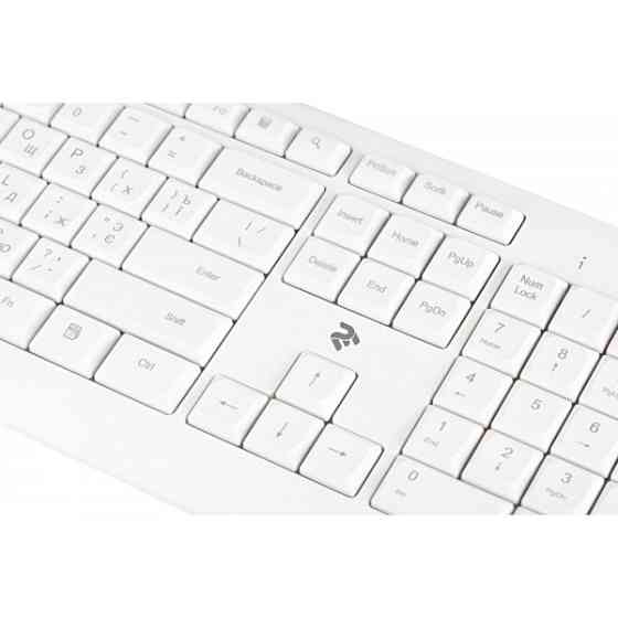 Клавіатура 2E KS220 WL Ukr White (2E-KS220WW) (Код товару:38069) Харьков