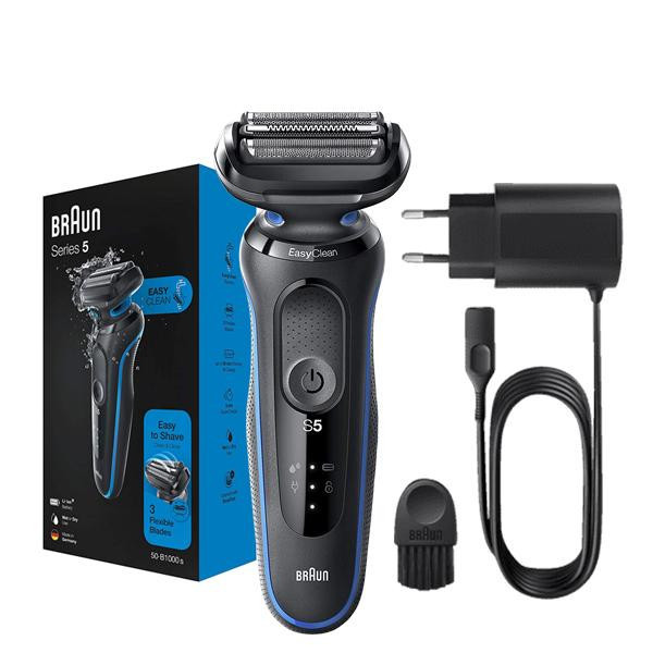 Електробритва Braun Series 5 51-B1000s-BLACK-BLUE Київ - зображення 1