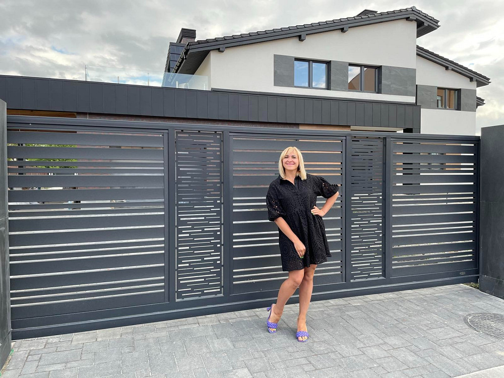 Відкатні ворота від виробника Наша Хата Херсон - зображення 12