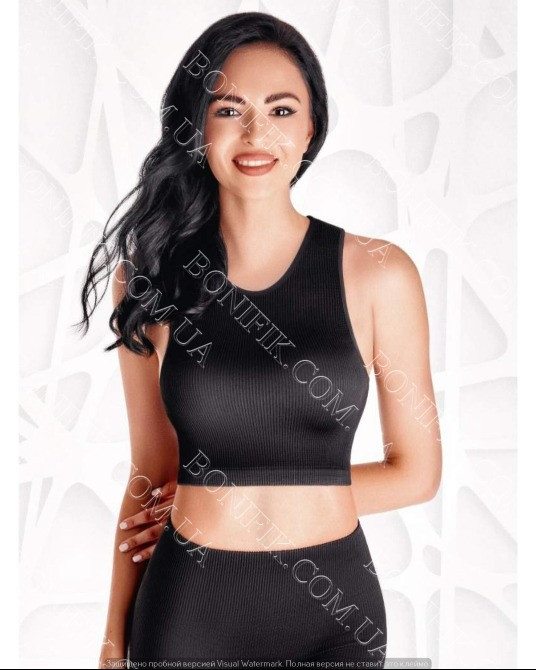 Женский бесшовный топ Halter Top Rib Кривой Рог - изображение 4