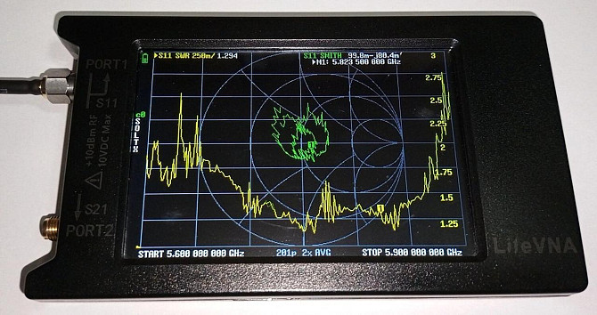 Антенна всенаправленная 2350-2550/5600-5890MHz 10dBi, до 30W, 2 в 1, RP SMA (гнездо) Дніпро - зображення 5