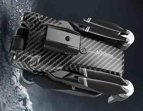 Дрон A13, для аерофотознімання, радіокерований квадрокоптер з 2 камерами, пультом керування, 2 акум Косів
