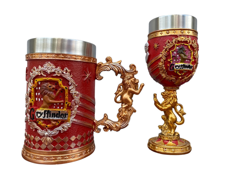Подарочный набор Кружка и Бокал 3D Harry Potter Gryffindor New Київ - зображення 1
