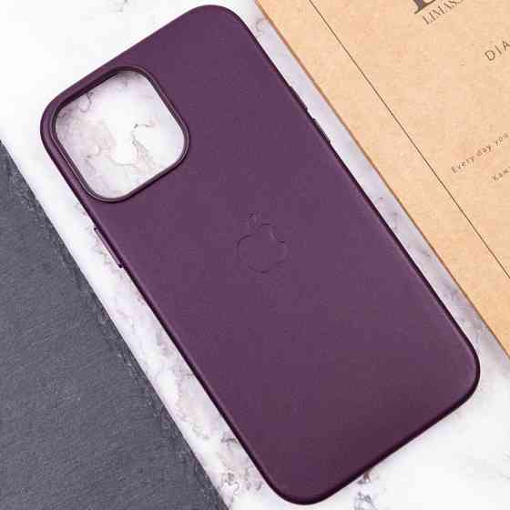 Кожаный чехол Leather Case (AA Plus) with Magnetic Fit для Apple iPhone 13 Pro (6.1") Херсон