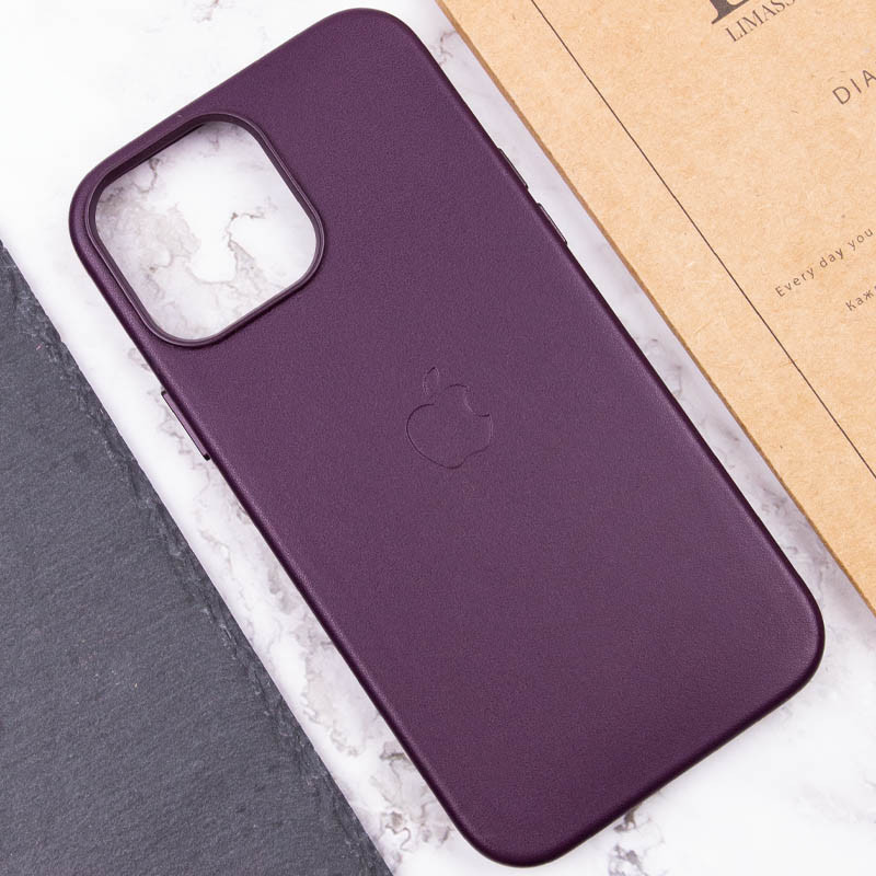 Кожаный чехол Leather Case (AA Plus) with Magnetic Fit для Apple iPhone 13 Pro (6.1") Херсон - зображення 6