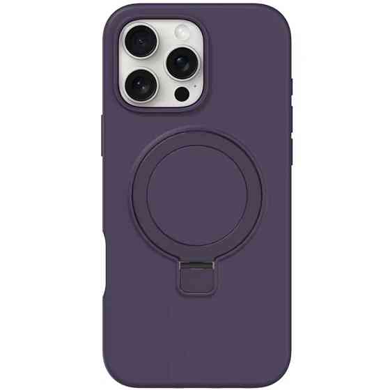 Чехол Silicone Case Full Protective NO LOGO with Ring для Apple iPhone 16 Pro (6.3") Херсон