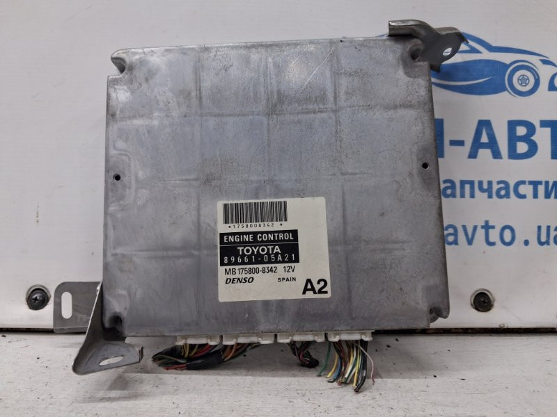 Блок управления двигателем Toyota Avensis T25 2.2 DIESEL 2ADFTV 2002 (б/у) Киев - изображение 1