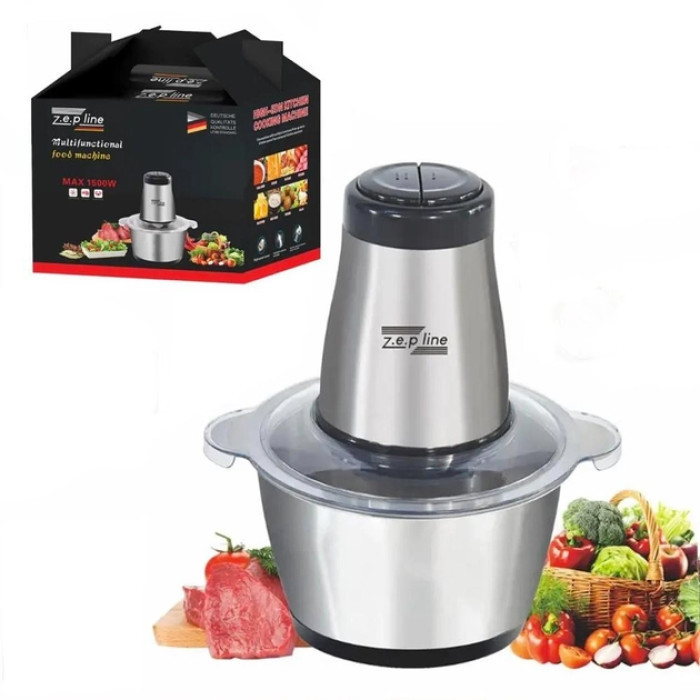 Чоппер-измельчитель Zepline ZP 051 1500 Вт Київ - зображення 1
