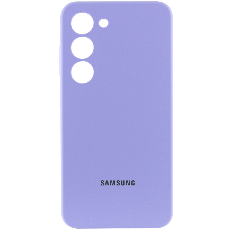 Чехол Silicone Cover Lakshmi Full Camera (AAA) with Logo для Samsung Galaxy S23 Херсон - зображення 1