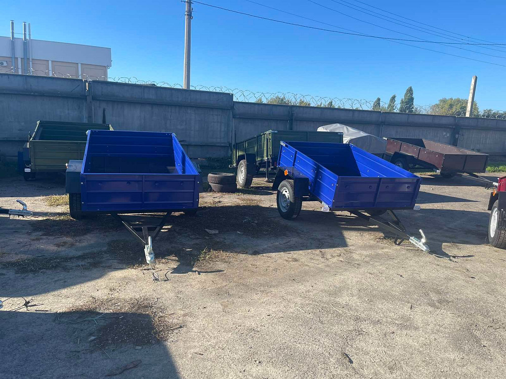 Новий автомобільний причіп від виробника "Дніпро-201". 200х120х35. Купити причіпи від заводу Новомосковск - изображение 2