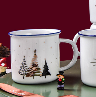 Кухоль з кришкою Ялинки 5663 380 мл Киев - изображение 1