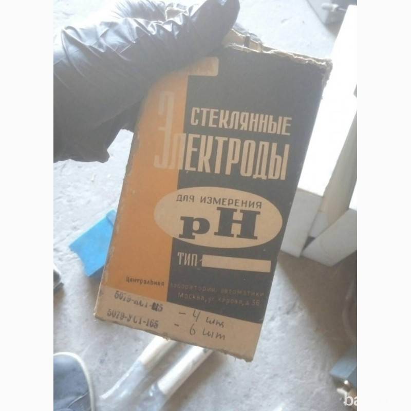 Электроды для измерения РН. 5079-КС1-Ц5. 5079-УС1-165 стеклянные -10шт Харків - зображення 5