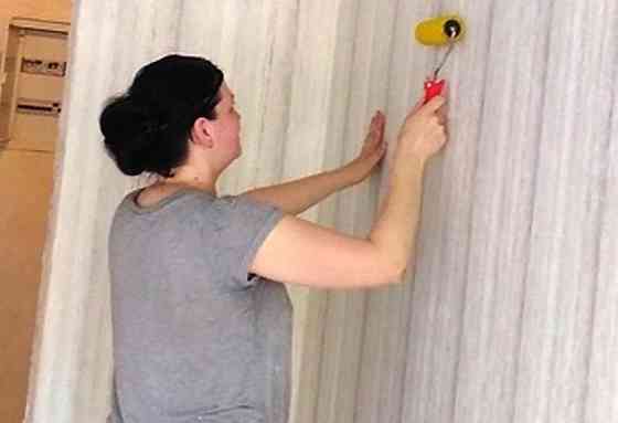 Поклейка обоев Теремки и весь Киев Київ