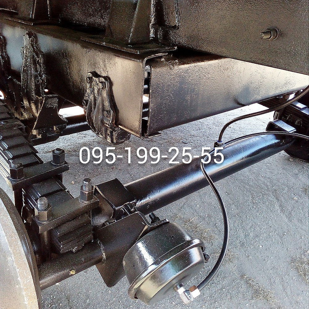 Вісь (балка) 1ПТС-9; вісь (балансиру); ресора 1ПТС-9 Дніпро - зображення 1