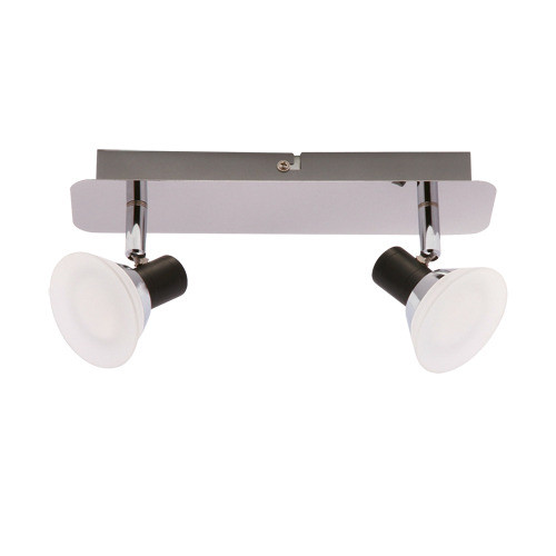 Настінний світильник, Strühm, IP44, 2x6W, 3000K, накладний, хром, STR-02845 Киев - изображение 1