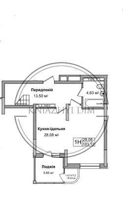2-х уровневая видовая квартира в ЖК Министерский, минский массив. КОД: 21131520. Київ