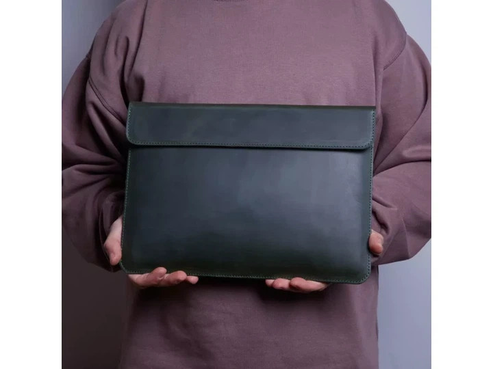 Чехол для ноутбука винтажный Incarne Klouz MacBook Pro 13" 2016-2025 klouz-green-vintage-pro-13 зеле Київ - зображення 9