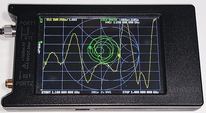 Антенна 1190-1300/1330-1380 МГц 13 дБ, до 50 Вт, RG-58U 120 см, SMA-male, YP111213 Днепр - изображение 4