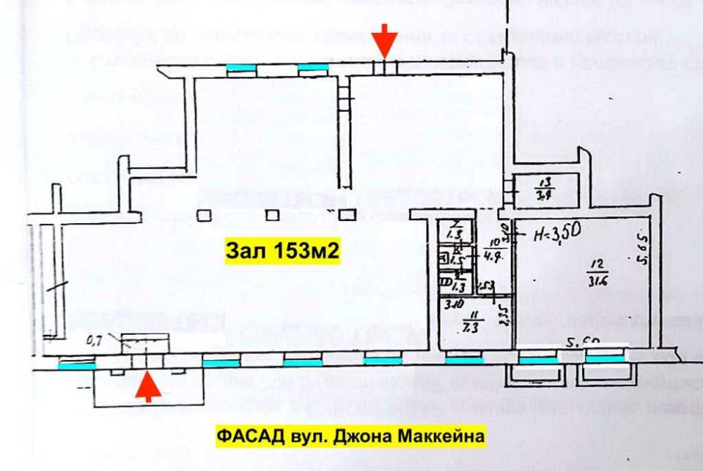 Оренда магазину 208м2 на Печерську, Маккейна, 39 Киев - изображение 4