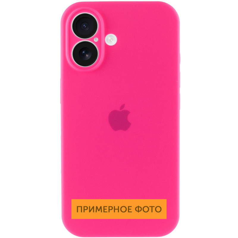 Чехол Silicone Case Full Camera Protective (AA) для Apple iPhone 16 Plus (6.7") Херсон - зображення 5