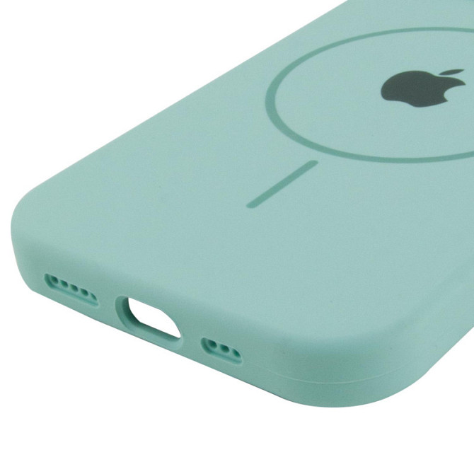 Чехол Silicone Case Full Protective (AA) with MagSafe для Apple iPhone 15 (6.1") Херсон - зображення 5