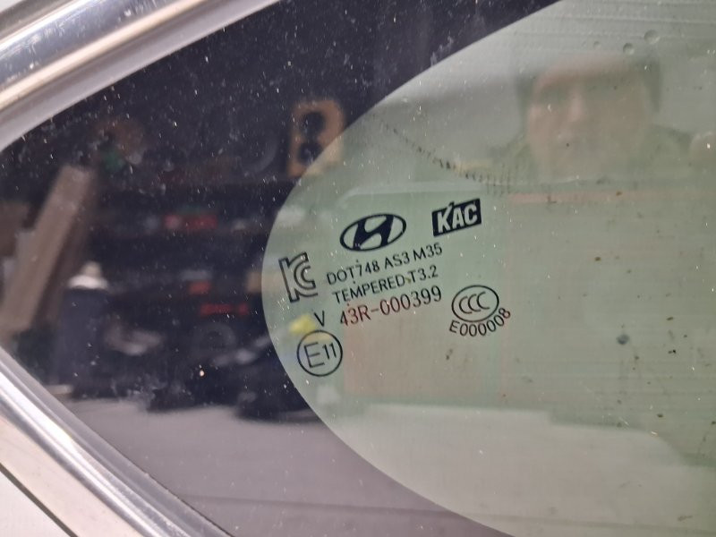 Стекло в кузов заднее правое Hyundai Santa fe 2012-2019 878202W010 (Арт. 68193) Киев - изображение 2