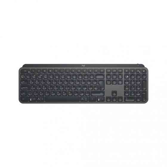 Комплект клавиатуры и мыши компьютерные беспроводные Logitech MX Keys for Business UA Graphite L920- Київ