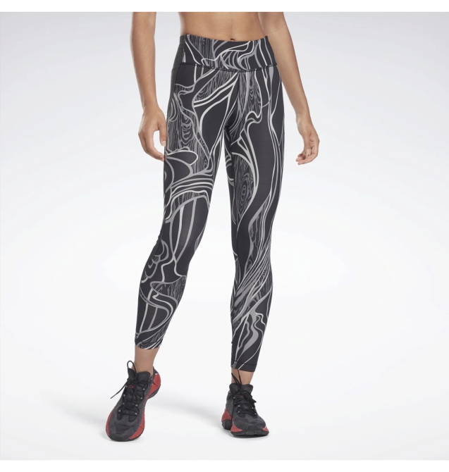 Нові оригінальні жіночі легінси лосини Reebok lux perform / Розмір XS Київ - зображення 1