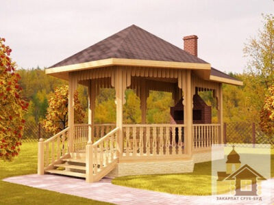 Купити зруб від Закарпат Зруб-Буд – дерев’яні будинки, альтанки, лазні під ключ Одеса - зображення 1