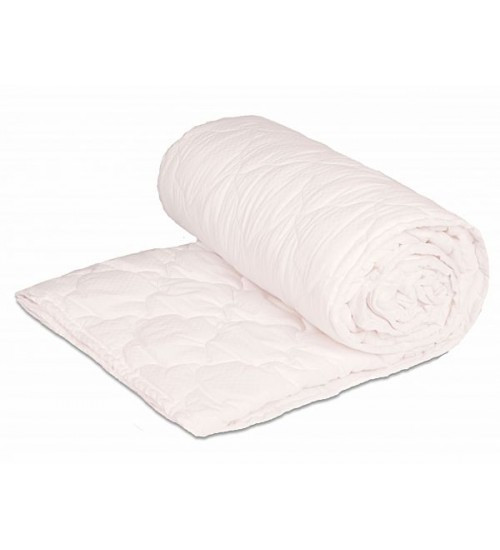 Ковдра літня холлофайбер одинарна однотонна з візерунком (Мікрофібра) Двоспальна 180х210 54833 Київ - зображення 1