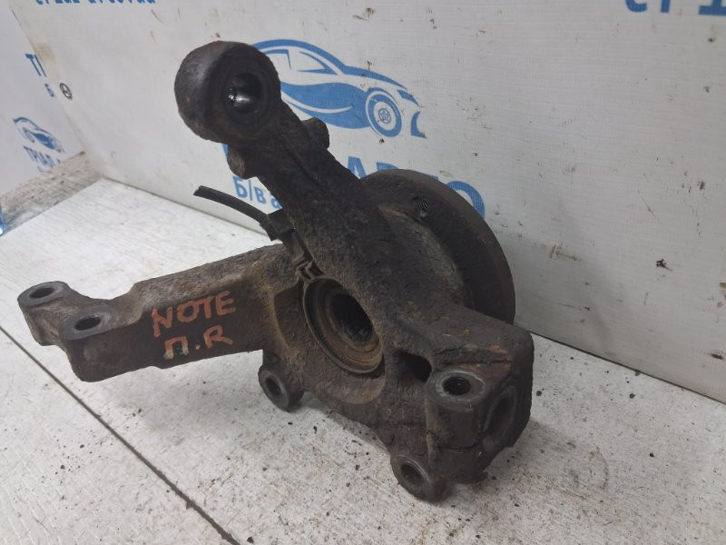 Кулак поворотный правый со ступицей Nissan Note 2005-2013 40014AX600 (Арт. 84625) Київ - зображення 1