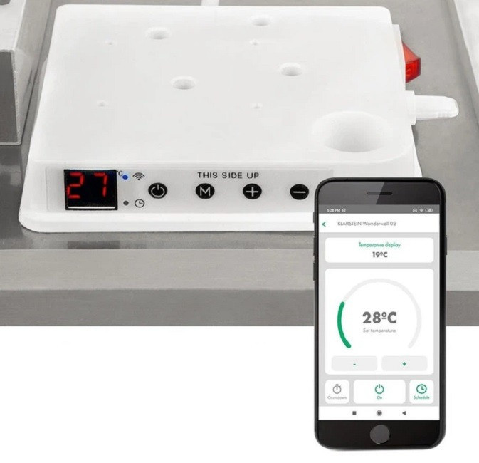 Інфрачервоний обігрівач панель Klarstein Wonderwall Smart 600 Wi-Fi (10032782) Косів - зображення 3