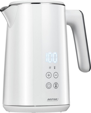 Электрочайник MPM MCZ-120 1.5 л белый Київ - зображення 1
