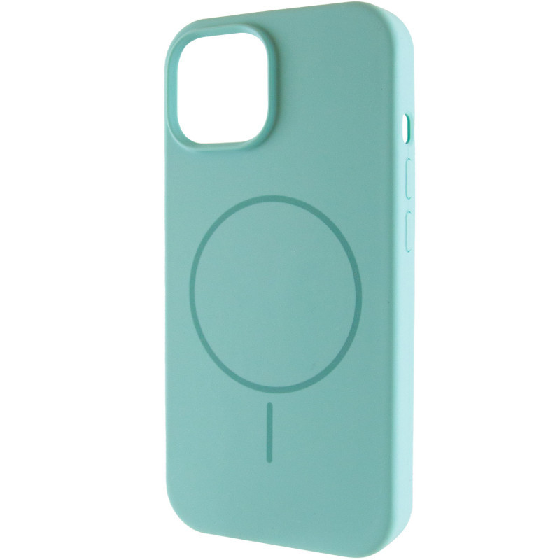 Чехол Silicone Case Full Protective (AA) NO LOGO with MagSafe для Apple iPhone 15 (6.1") Херсон - изображение 5