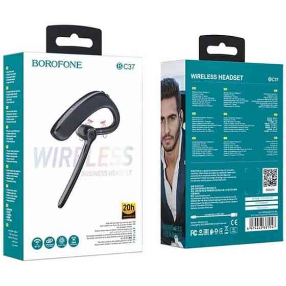 Bluetooth-гарнітура Borofone BC37 Imperor Black Харків