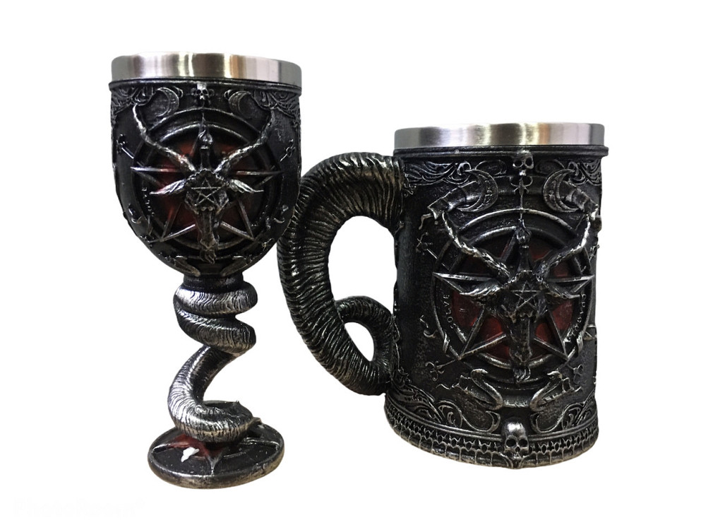 Подарочный Набор Гуртка Чашка Бокал 3 Волк Подарок (код 00517) Київ - зображення 5