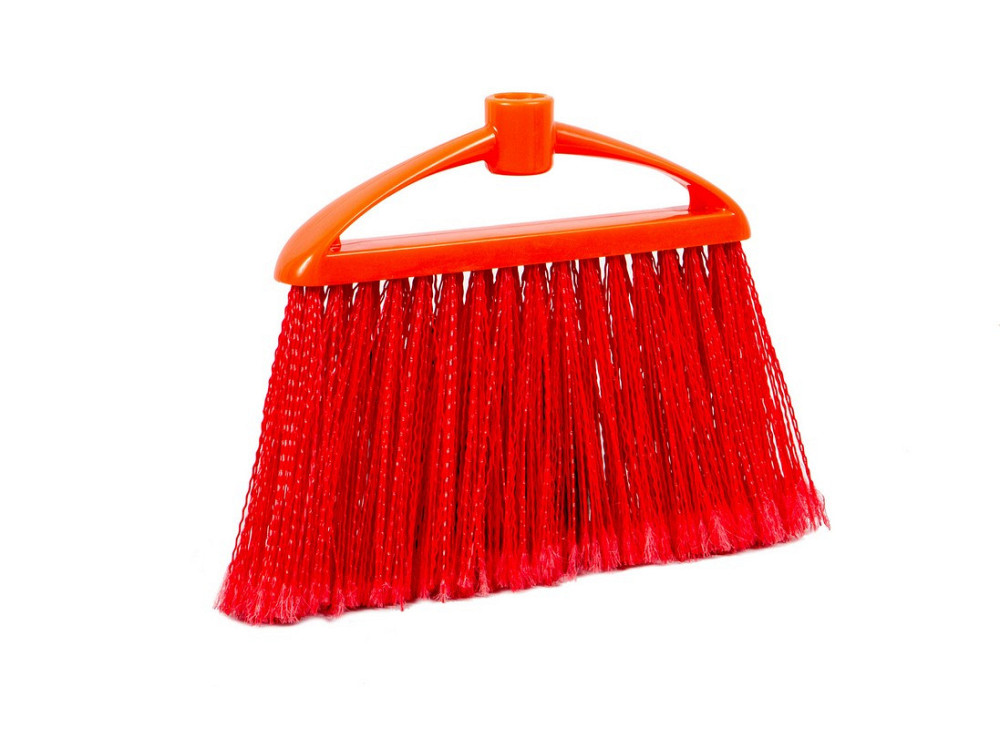 Метла плоская MASTERTOOL VIVA пластиковая колодка 230х30х195/60 мм распушенная без ручки 14-6529 Харків - зображення 1