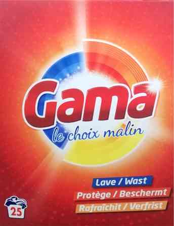 Порошок для прання універсальний Gama 8435495806165 1.625 кг Київ