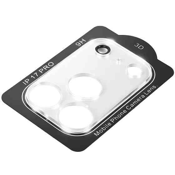 Защитное стекло на камеру Full Block (тех.пак) для Apple iPhone 18 Pro (6.3") Херсон