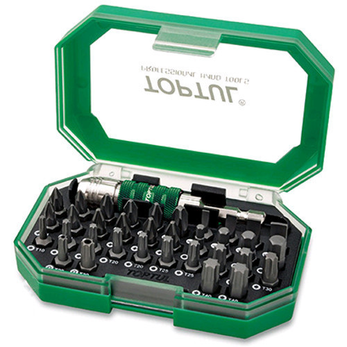 Набор биты-насадки TOPTUL 1/4" 35ед. GACW3501 Харків - зображення 2