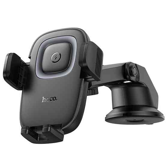 Автодержатель с БЗУ Hoco HW32 Crown push-type (center console) Херсон