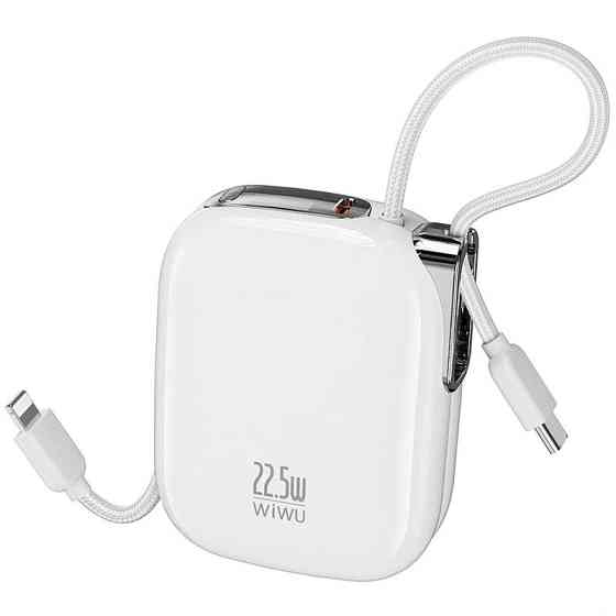 Портативное ЗУ Power Bank WIWU MH136 Sugar 22.5W with cable 10000 mAh Херсон